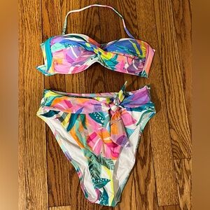 Colorful Abstract Bikini Set